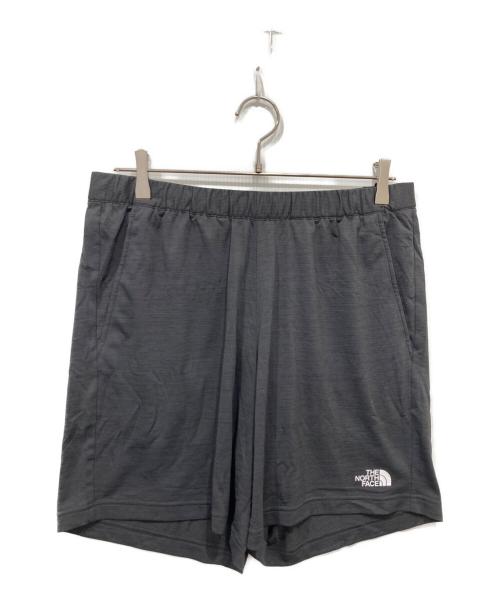 THE NORTH FACE（ザ ノース フェイス）THE NORTH FACE (ザ ノース フェイス) FLASHDRY 3D Tee/Short SET グレー サイズ:Mの古着・服飾アイテム