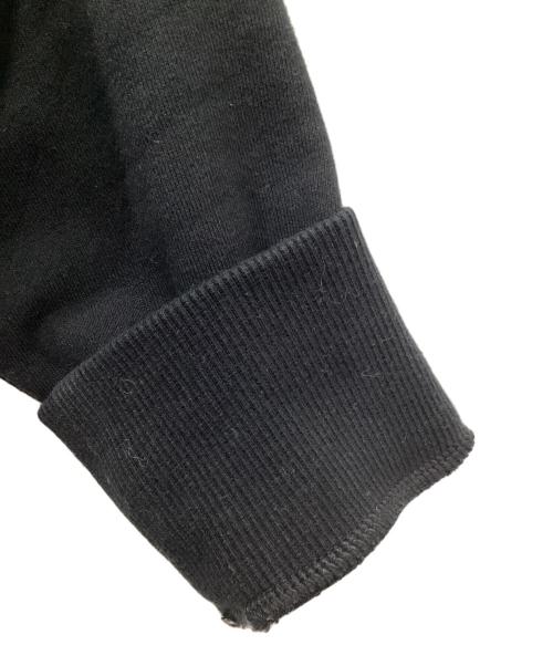 FRED PERRY（フレッドペリー）FRED PERRY (フレッドペリー) KNITTED COLLAR SWEATSHIRT ブラック サイズ:36の古着・服飾アイテム