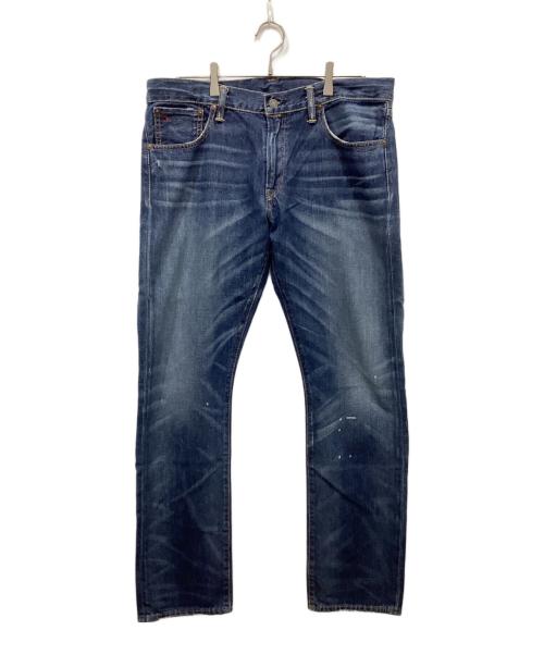 POLO RALPH LAUREN（ポロ・ラルフローレン）POLO RALPH LAUREN (ポロ・ラルフローレン) デニムパンツ インディゴ サイズ:34の古着・服飾アイテム
