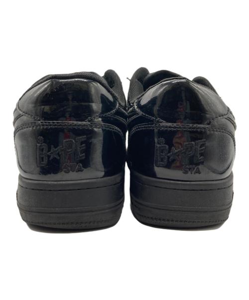 BAPE BY A BATHING APE（ベイプバイアベイシングエイプ）BAPE BY A BATHING APE (ベイプバイアベイシングエイプ) ローカットスニーカー / BAPE STA™ LOW ブラック サイズ:26.5cmの古着・服飾アイテム
