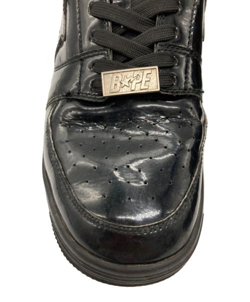 BAPE BY A BATHING APE（ベイプバイアベイシングエイプ）BAPE BY A BATHING APE (ベイプバイアベイシングエイプ) ローカットスニーカー / BAPE STA™ LOW ブラック サイズ:26.5cmの古着・服飾アイテム