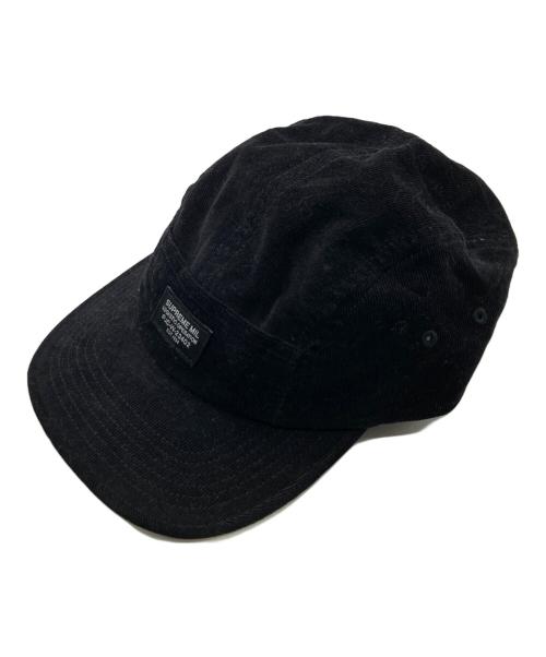 SUPREME（シュプリーム）SUPREME (シュプリーム) Corduroy Pocket Camp Cap ブラックの古着・服飾アイテム
