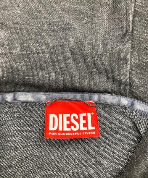 DIESEL（ディーゼル）DIESEL (ディーゼル) AMST-TRANE-HT48ジップパーカー ブラック サイズ:Sの古着・服飾アイテム