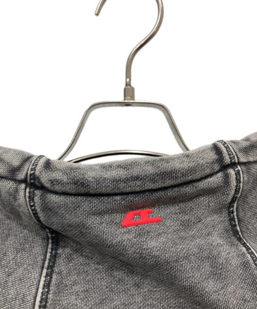 DIESEL（ディーゼル）DIESEL (ディーゼル) AMST-TRANE-HT48ジップパーカー ブラック サイズ:Sの古着・服飾アイテム