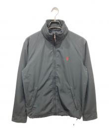 POLO RALPH LAUREN（ポロ・ラルフローレン）の古着「ナイロンジャケット / ジップアップジャケット」｜ブラック