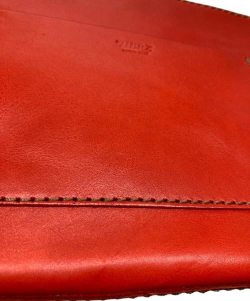 Herz（ヘルツ）Herz (ヘルツ) レザーポーチ レッドの古着・服飾アイテム