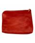 Herz (ヘルツ) レザーポーチ レッド：6000円