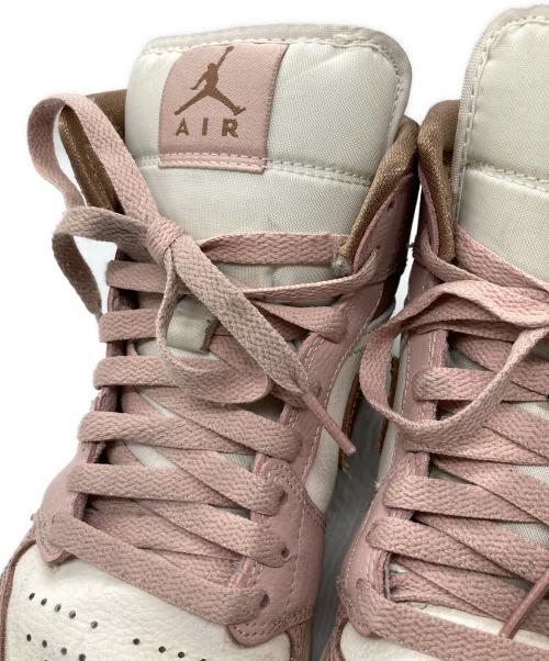 NIKE（ナイキ）NIKE (ナイキ) Air Jordan 1 Mid Pink ピンク×ホワイト サイズ:25.5㎝の古着・服飾アイテム
