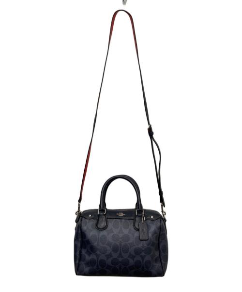 COACH（コーチ）COACH (コーチ) 2WAYバッグ ネイビーの古着・服飾アイテム