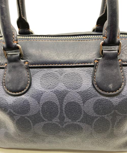 COACH（コーチ）COACH (コーチ) 2WAYバッグ ネイビーの古着・服飾アイテム