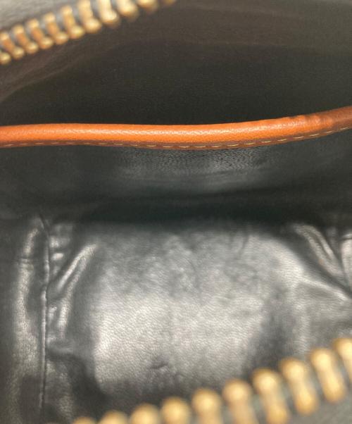 COACH（コーチ）COACH (コーチ) フラワー柄2WAYバッグ ブラウン×ピンクの古着・服飾アイテム