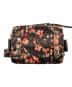 中古・古着 COACH (コーチ) フラワー柄2WAYバッグ ブラウン×ピンク：10000円