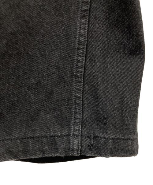 THEORIES（セオリーズ）THEORIES (セオリーズ) ワイドデニムパンツ ブラック サイズ:36の古着・服飾アイテム