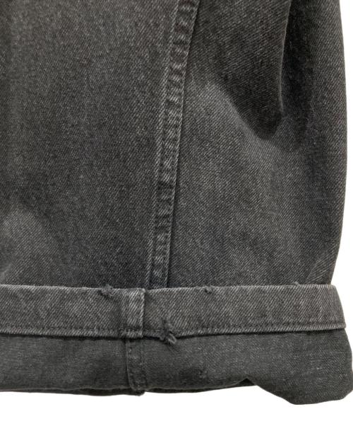 THEORIES（セオリーズ）THEORIES (セオリーズ) ワイドデニムパンツ ブラック サイズ:36の古着・服飾アイテム