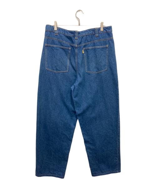 THEORIES（セオリーズ）THEORIES (セオリーズ) ワイドデニムパンツ インディゴ サイズ:36の古着・服飾アイテム