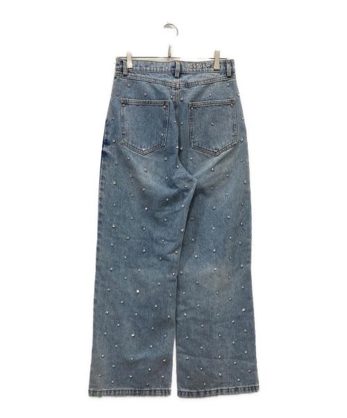 Bibiy.（ビビィ）Bibiy. (ビビィ) JEWEL DENIM インディゴ サイズ:Mの古着・服飾アイテム