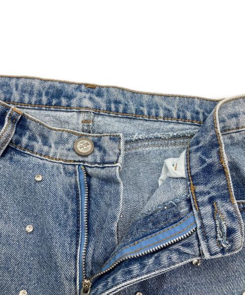 Bibiy.（ビビィ）Bibiy. (ビビィ) JEWEL DENIM インディゴ サイズ:Mの古着・服飾アイテム