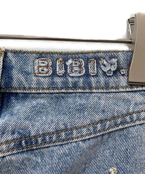 Bibiy.（ビビィ）Bibiy. (ビビィ) JEWEL DENIM インディゴ サイズ:Mの古着・服飾アイテム