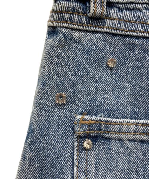 Bibiy.（ビビィ）Bibiy. (ビビィ) JEWEL DENIM インディゴ サイズ:Mの古着・服飾アイテム