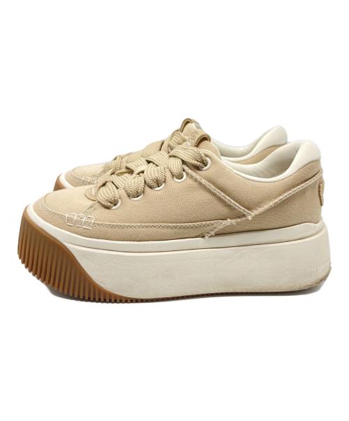 UGG（アグ）UGG (アグ) EZ-Duzzit Essential Lace Up / イージー ダジット エッセンシャル レースアップ ベージュ サイズ:24cmの古着・服飾アイテム