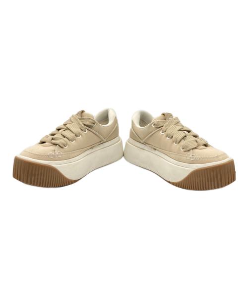 UGG（アグ）UGG (アグ) EZ-Duzzit Essential Lace Up / イージー ダジット エッセンシャル レースアップ ベージュ サイズ:24cmの古着・服飾アイテム