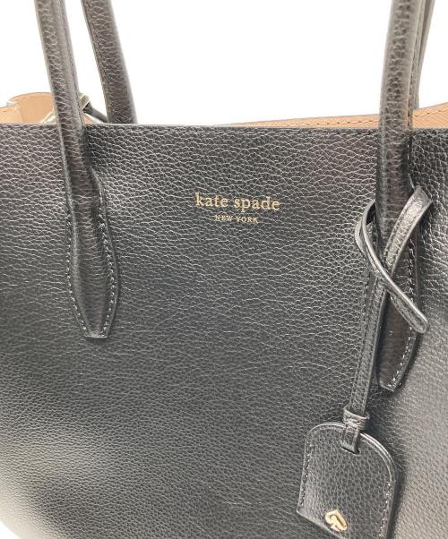 Kate Spade（ケイトスペード）Kate Spade (ケイトスペード) 2WAYバッグ ブラックの古着・服飾アイテム