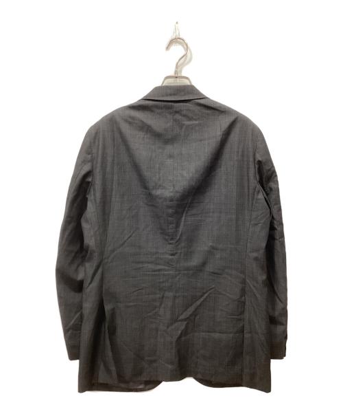 BEAMS F（ビームスエフ）BEAMS F (ビームスエフ) DRAGO ピンヘッドジャケット グレー サイズ:48の古着・服飾アイテム