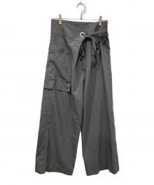 Ujoh（ウジョー）の古着「別注Eylet Wide PNT」｜グレー