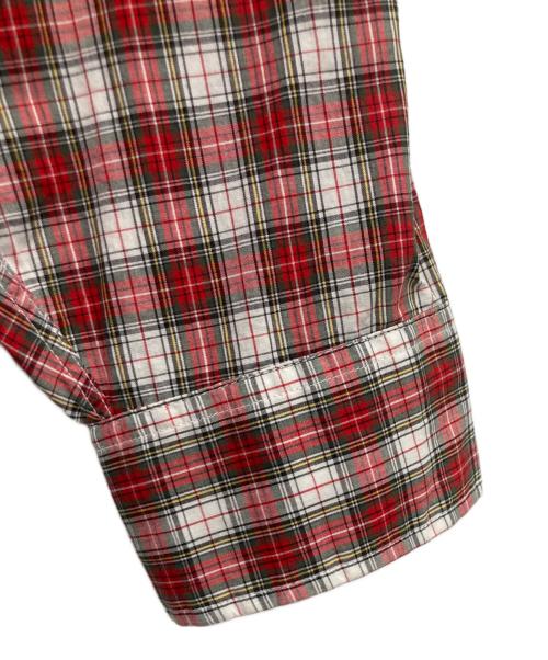 L.L.Bean（エルエルビーン）L.L.Bean (エルエルビーン) 70’s チェックシャツ レッド×ホワイト サイズ:XLの古着・服飾アイテム