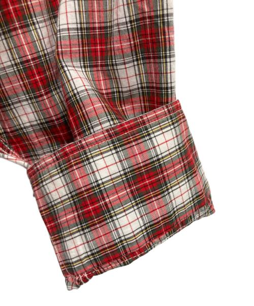 L.L.Bean（エルエルビーン）L.L.Bean (エルエルビーン) 70’s チェックシャツ レッド×ホワイト サイズ:XLの古着・服飾アイテム