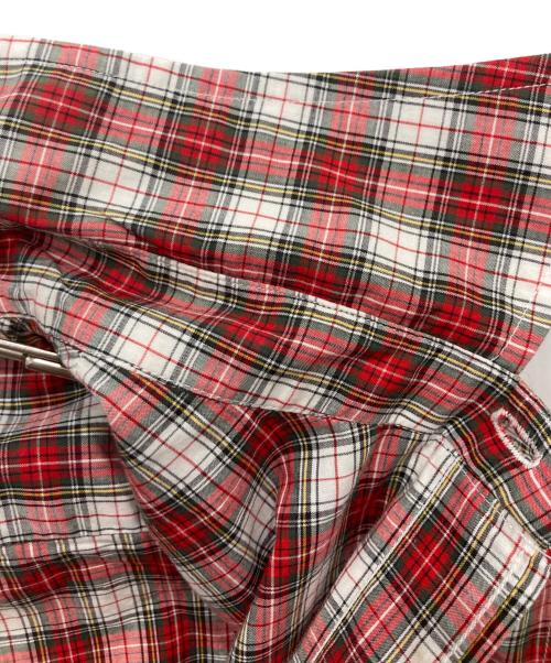 L.L.Bean（エルエルビーン）L.L.Bean (エルエルビーン) 70’s チェックシャツ レッド×ホワイト サイズ:XLの古着・服飾アイテム