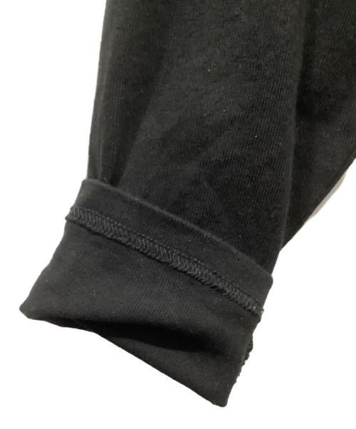 byeA（バイエー）byeA (バイエー) FRUIT OF THE LOOM (フルーツオブザルーム) 別注プリントカットソー ブラック サイズ:Lの古着・服飾アイテム