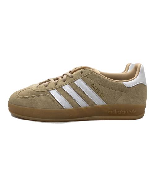 adidas（アディダス）adidas (アディダス) GAZELLE INDOOR/ガゼル インドア ベージュ サイズ:23.5の古着・服飾アイテム