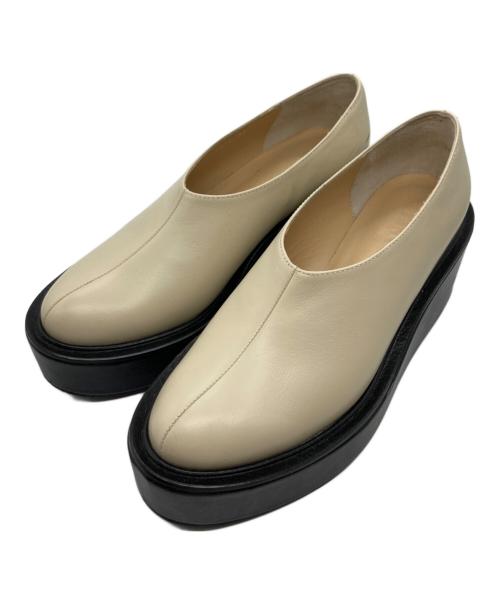 CLANE（クラネ）CLANE (クラネ) VOLUME SOLE SHOES ベージュ サイズ:23の古着・服飾アイテム