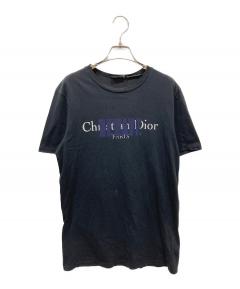 中古・古着通販】Dior (ディオール) ロゴ刺繍入りデニムシャツ