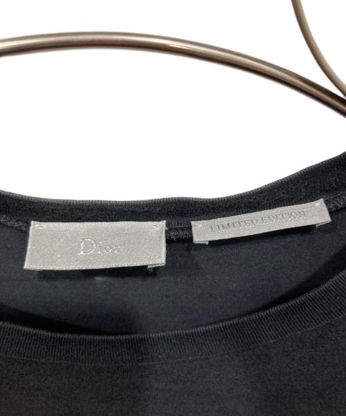 DIOR HOMME（ディオール オム）DIOR HOMME (ディオール オム) NEWAVEロゴTシャツ ブラック サイズ:Sの古着・服飾アイテム