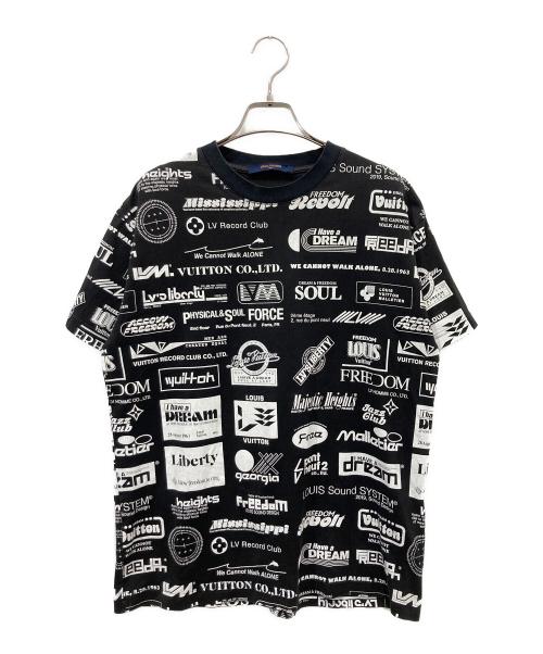 LOUIS VUITTON（ルイ ヴィトン）LOUIS VUITTON (ルイ ヴィトン) 総柄Tシャツ ブラック サイズ:Sの古着・服飾アイテム