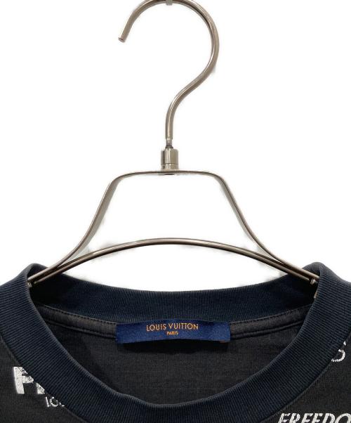 LOUIS VUITTON（ルイ ヴィトン）LOUIS VUITTON (ルイ ヴィトン) 総柄Tシャツ ブラック サイズ:Sの古着・服飾アイテム