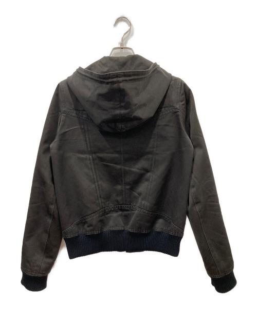 DIOR HOMME（ディオール オム）DIOR HOMME (ディオール オム) フーデットブルゾン ブラック サイズ:44の古着・服飾アイテム