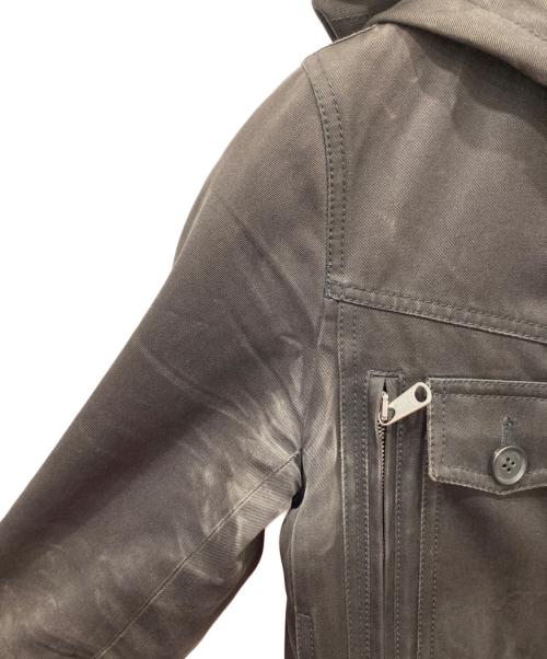 DIOR HOMME（ディオール オム）DIOR HOMME (ディオール オム) フーデットブルゾン ブラック サイズ:44の古着・服飾アイテム