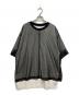 MAISON SPECIAL（メゾンスペシャル）の古着「Layered Tulle T-shirt」｜グレー
