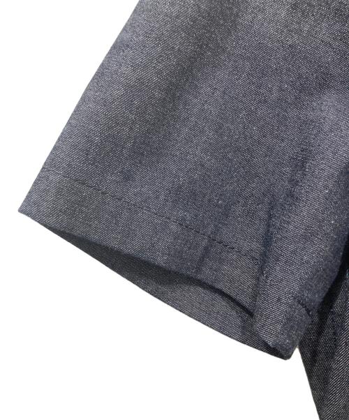 BURBERRY LONDON（バーバリーロンドン）BURBERRY LONDON (バーバリーロンドン) 半袖シャツワンピース インディゴ サイズ:38の古着・服飾アイテム
