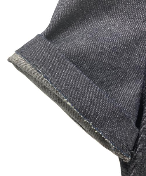 BURBERRY LONDON（バーバリーロンドン）BURBERRY LONDON (バーバリーロンドン) 半袖シャツワンピース インディゴ サイズ:38の古着・服飾アイテム