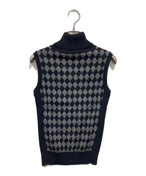 BURBERRY LONDON（バーバリーロンドン）BURBERRY LONDON (バーバリーロンドン) ノースリーブニット グレー サイズ:１の古着・服飾アイテム