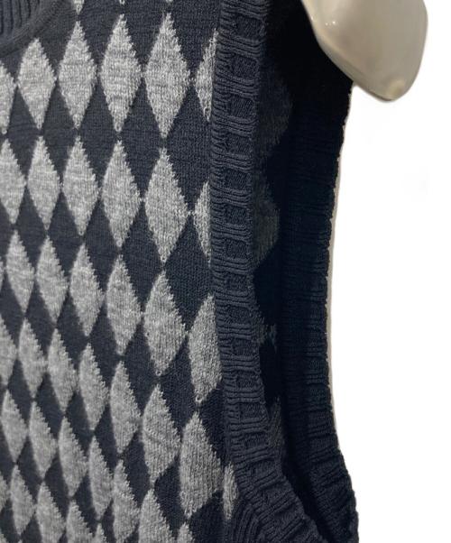 BURBERRY LONDON（バーバリーロンドン）BURBERRY LONDON (バーバリーロンドン) ノースリーブニット グレー サイズ:１の古着・服飾アイテム