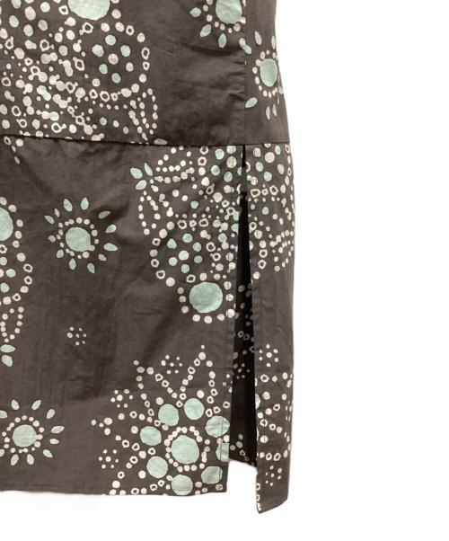 house of lotus（ハウスオブロータス）house of lotus (ハウスオブロータス) 総柄シャツワンピース グレー サイズ:Mの古着・服飾アイテム