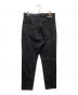 SOFTHYPHEN (ソフトハイフン) TAPERED SLIM FIT JEANS ブラック サイズ:34：8000円