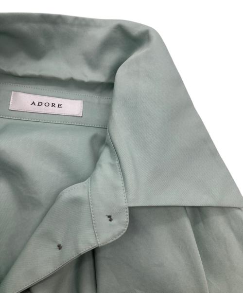 ADORE（アドーア）ADORE (アドーア) アシンメトリーパフスリーブシャツ ミント サイズ:不明の古着・服飾アイテム