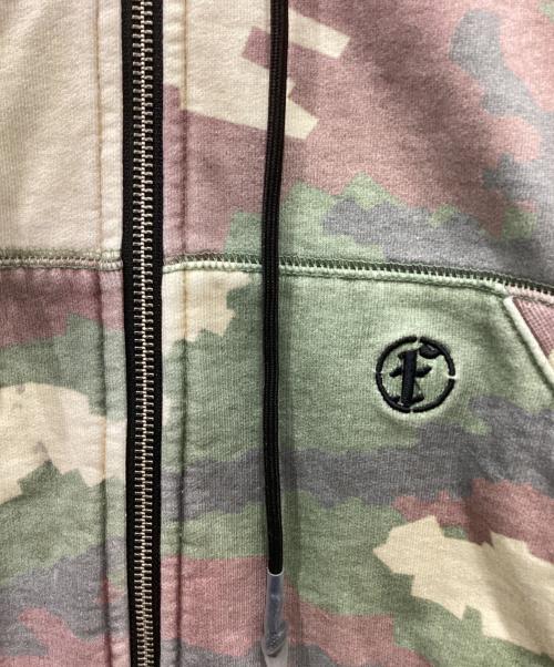 FAF（エフエーエフ）FAF (エフエーエフ) AGED ZIP UP HOODIE カーキ サイズ:2の古着・服飾アイテム