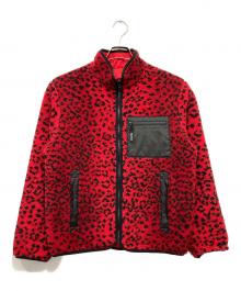 SUPREME（シュプリーム）の古着「Leopard Fleece Reversible Jacket」｜レッド
